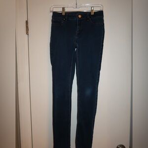 White House Black Market Dark Blue Skinny Jeans